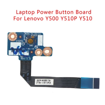 A Lenovo IdeaPad Y500 Y510P Y510 Laptop Power Gombot Board Kábel NS-A032 Lemez Gombra, Majd Kapcsolja Vezeték Javítás Alkatrész