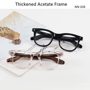 Amerikai Classcial Tér Szemüveg Keret Férfiak JMM Márka Nagy Sűrűségű Acetát Szemüveg Nők Eredeti Minőségi Rövidlátás Szemüveg