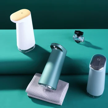 Az újratölthető hab szappan adagoló, automata kézi mosógép, intelligens indukciós habzó gép, konyha, fürdőszoba