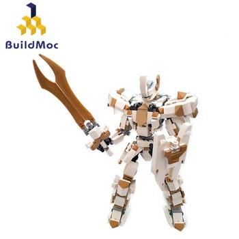Buildmoc Robotok Modellek Geassed MOC Meghatározott Kódolt Mecha Robot építőkövei Készletek Raktáron Játékok Gyerekeknek Ajándék Játék Fiúk