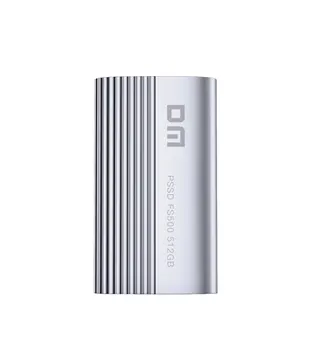 DM Külső SSD, 256 gb-os 512 GB 1 tb-os Hordozható Külső merevlemez hdd laptop C Típusú USB 3.1 FS500
