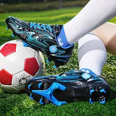 Divat Futball Csizma Fiúk Lányok Gyermekek Iskolai Tüskékkel Tüskék Foci Cipő cipők Képzés Futó Szabadtéri Sportok