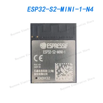ESP32-S2-MINI-1-N4 WiFi 802.11 b/g/n Jeladó Modul GHz 2.412 ~ 2.484 GHz-es NYÁK Nyom Felületre Szerelhető