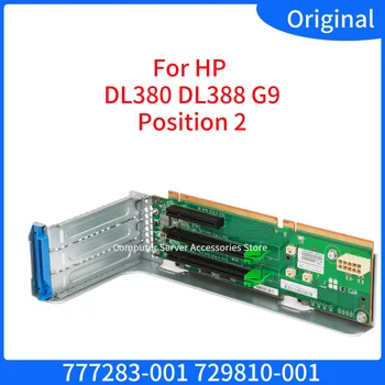 Eredeti HP DL380 DL388 G9 Gen9 Szerver 777283-001 729810-001 719073-B21 PCI-E Kelő Kártya Testület Álláspontja 2 bővítőkártya