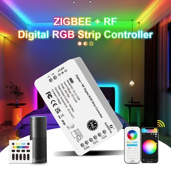 Gledopto ZigBee RF LED Pixel Vezérlő Címezhető Szalag Light Control Dinamikus Világítási Hatás WS2811 WS2812 Rugalmas DIY