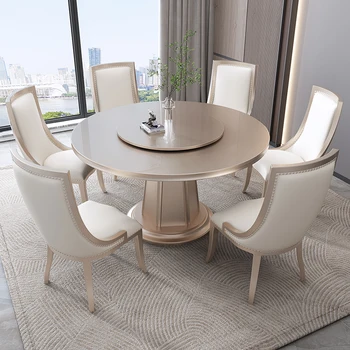 Kerek Luxus Asztalok Reggeli Modern Nappali Kerti Asztalok Tea Északi Muebles Para Hogar Kerti Bútor