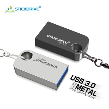 Mini USB 3.0 Flash Meghajtók 256 128 GB 64 GB 32 GB 16 gb-os Pen Drive флешка Vízálló U Lemez memoria cel usb stick legjobb ajándék pendrive
