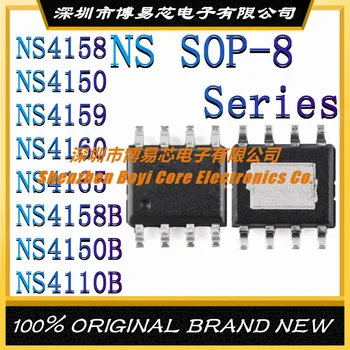 NS4158 NS4150 NS4159 NS4160 NS4165 NS4158B NS4150B NS4110B Új, Eredeti Audio Erősítő Chip Eredeti IC Chip SOP-8