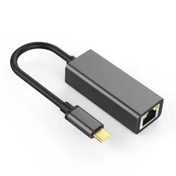 RYRA Vezetékes Típusú USB-C-RJ45 Ethernet Adapter Hálózati Kártya, USB C-Típusú Ethernet 10/100Mbps Lan MacBook Windows 7/8/10