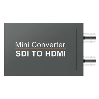 SDI vagy HDMI+SDI átalakító adapter 3G HD SD-SDI Videó Audió Átalakító Adapter Fényképezőgép HDTV Monitor