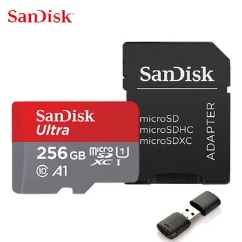 SanDisk Ultra Micro SD 32GB 64GB A1 UHS-én TF/SD Kártya 128, 256 gb-os U1 Memória Kártya 512 GB 1 tb-os MicroSD SDXC Class10