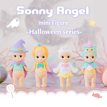Sonny Angyal Vak Doboz 2018 Halloween Sorozat Mini Figurák Aranyos Baba Asztal Dekoráció Hiszem, Táska Ajándék Modell Aranyos Gyerekek, Játék, Ajándék