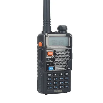UV-5RB baofeng adó taklie VHF/UHF dual band Hordozható FM FM két rádió a fülhallgató