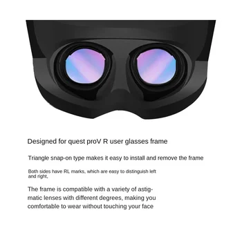 VR Objektív Anti-Semmiből Gyűrű Haver Quest Pro Véd Szemüveg Vakarja Keret VR Tartozékok