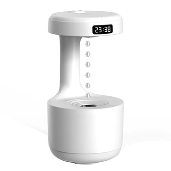 Víz Csepp Parfüm Aromaterápiás Párologtató USB Töltés Háztartási légtisztító Munka 8 Óra Otthoni Iroda