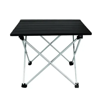 Állítható, Összecsukható Kemping Asztal Kerti Szett Alumínium Összecsukható Asztalok, Kültéri Könnyű A Kemping