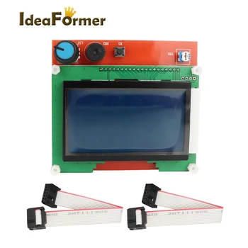 1db LCD12864 Kijelző Modul Ideaformer IR3 & IR3 V1 3D Nyomtató