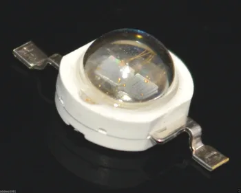 2db 3W 365nm UV LED-es uv lámpa 2-chips 8 arany szál 3watt