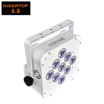 9x18W 6IN1 RGBWA UV Akkumulátor, Vezeték nélküli LED-es Par Lámpa Távoli Lapos Led Par Lámpa DMX 6/10CH Telefon Okos DMX Világítás TP-B0918B