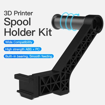 CREALITY 3D-s Alkatrészek Gyári Kínálat Fekete Kiváló Minőségű Forgatható Végtelen Spool Jogosultja Pr Készlet Ender-3 Sorozat CR-6 SE 3D Nyomtató