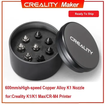 CREALITY Új Réz Ötvözet K1 Fúvóka Készlet Támogatja a Nagy sebességű Nyomtatás Sebessége 600 mm/s K1_K1 Max_CR-M4 3d-s Nyomtató Részei