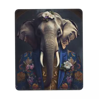 Elefánt Függőleges Nyomtatott Egérpad, Elegáns Ruházat Gumi Asztal Mousepad Anti Fáradtság Egyszerű Fantasy Egérpadok