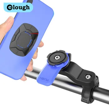 Elough Motorkerékpár Kerékpár Telefon tulajdonosa MTB Kerékpár-Robogó Kormány Quad Lock Motorkerékpár Mount Sokk-rezisztens Telefon Állvány
