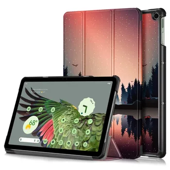Esetben a Google Pixel tabletta 2023 11 Inch Tabletta Fedezi Okos Flip Smart Cover Esés Megelőzése Tabletta Fedezi