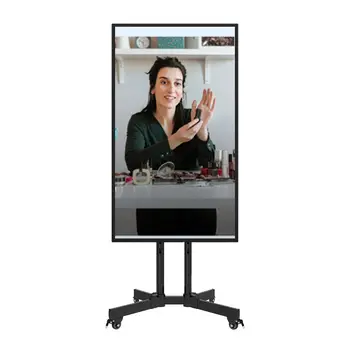 Forró eladó 32 43 49 55 inch LCD panel webcam stúdió-élő streaming műsorszóró berendezések kivetítő képernyő