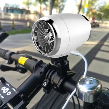 Hordozható USB-Mini Hűtő Ventilátor Állvány Kerékpár Kormány, Elektromos Ventilátor a Kültéri Kerékpározás Rajongó a Kemping Lovaglás Utazó 4 Sebesség