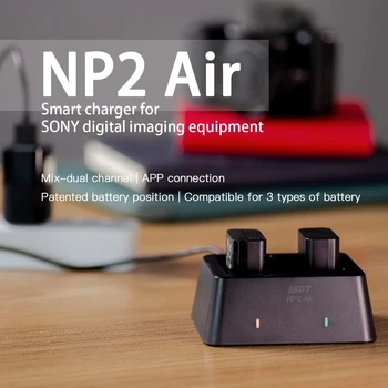 ISDT NP2 Levegő 25W Mix-Dual Channel Töltő SONY Digitális Képalkotó Berendezések NP-bx1 akkumulátorral NP-FZ100 NP-FW50 Akkumulátor