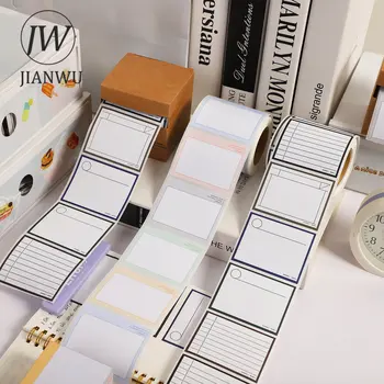 JIANWU 250 Lap Húzza Ki a Design Sticky Notes Doboz Kreatív DIY Memo Pad Roll Álló Diák Kellékek