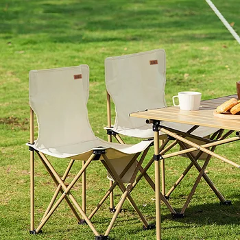Kerti összecsukható szék Hordozható kemping piknik, horgászat a szabadidő fotel