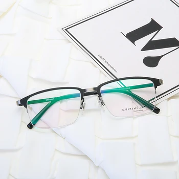Logorela X6273 Optikai Szemüveg Keret, a Férfiak vagy a Nők Szemüveg Szemüveget alumínium Keret, Szemüveg Négyzet Teljes felni