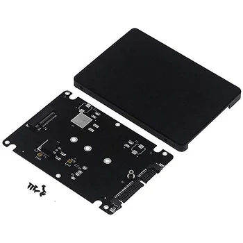 M. 2 NGFF 2,5 Hüvelykes SATA-SSD/MSATA, hogy SATA Adapter Kártya Esetben (B Gombot a PC Adapter M2 +M Asztali Socket NGFF )