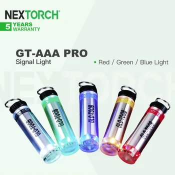 Nextorch GT-AAA Pro Masszív Lámpa, 200m Merülő Mély Búvárkodni, 3 Módok, Max 27h Runtime a Kemping, Keresés, EDC