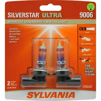SilverStar Ultra Halogén Fényszóró Izzó, 2 darabos Csomag.
