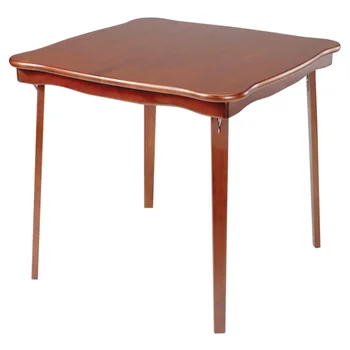 Stakmore Keményfa Klasszikus Csipkés Széle Összecsukható Kártya Asztal - Fruitwood befejezni kerti bútor asztal asztal