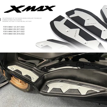 X-MAX Láb Csapok Motorkerékpár Skidproof Pedál Lábtartó leszállótalpai talán A Yamaha XMAX 125 250 300 400 XMAX125 X-MAX 250 X-MAX 300 XMAX400