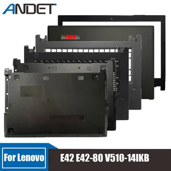 Új Lenovo E42 E42-80 V510-14IKB Képernyőn Vissza Shell Keret Palmrest nagybetűs Billentyűzet, Touchpad Alsó borítás 5CB0M31805